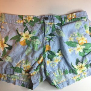 Old Navy Shorts ~ Light Blue w/ Flowers